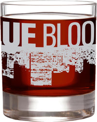 Load image into Gallery viewer, BLUE BLOODS Etched Rocks Glass 11 oz, Officially Licensed, Premium Quality, Handcrafted Glassware

