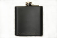 Load image into Gallery viewer, The Godfather Personalized Etched Stainless Steel Flask 6 oz. Set of 2
