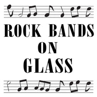 Load image into Gallery viewer, Rock Band Pint Glass Set - Officially Licensed, Premium Quality, Handcrafted Glassware, 16 oz. Set of 4 - Perfect Collectible Gift for Rock Music Fans, Birthdays, &amp; Music Enthusiasts

