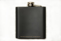 Load image into Gallery viewer, The Godfather Etched Stainless Steel Flask 6oz. Set of 4
