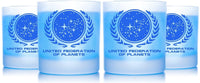 Load image into Gallery viewer, STAR TREK United Federation of Planets Etched Rocks Glass, 11 oz.
