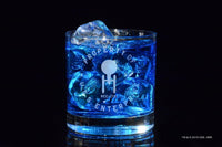Load image into Gallery viewer, STAR TREK Property of The Original Series Etched Rocks Whiskey Glass, Set of 4
