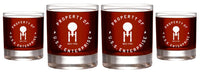 Load image into Gallery viewer, STAR TREK Property of The Original Series Etched Rocks Whiskey Glass, 11oz
