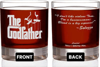 Load image into Gallery viewer, The Godfather Movie Logo With Quote,&quot;I don&#39;t like violence Tom. I&#39;m a businessman: Blood is a big expense&quot; ~ Sollozzo
