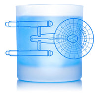 Load image into Gallery viewer, STAR TREK &#39;Pick Your Ship&#39; Rocks Whiskey Glass, 11oz
