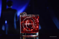 Load image into Gallery viewer, STAR TREK Property of Deep Space Nine Etched Rocks Whiskey Glass, 11oz. Set of 4
