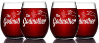 Load image into Gallery viewer, Godmother Wine Glass
