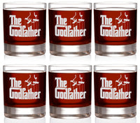 Load image into Gallery viewer, Best Grandma Ever Etched Stemless Wine Glass 15oz.  The Godfather Movie Rocks Glass with Quotes
