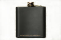 Load image into Gallery viewer, The Godfather Etched Stainless Steel Flask 6 oz.
