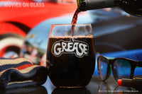 Load image into Gallery viewer, Grease Etched Stemless Wine Glass
