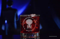 Load image into Gallery viewer, Star Trek: The Next Generation “Property Of U.S.S. Enterprise” Etched Rocks Glass
