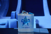 Load image into Gallery viewer, STAR TREK Deep Space 9 Command Badge Etched Rocks Whiskey Glass
