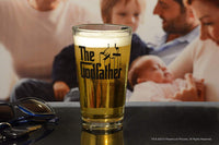 Load image into Gallery viewer, The Godfather Movie Godparent Gifts Set Godfather Pint Glass And Pink Godmother Stemless Glass
