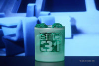 Load image into Gallery viewer, STAR TREK Section 31 Etched Rocks Whiskey Glass, 11oz
