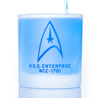Star Trek: The Original Series Starfleet Command Badge Rocks Glass