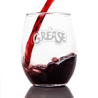 Load image into Gallery viewer, Grease Etched Stemless Wine Glass
