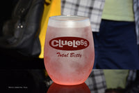 Load image into Gallery viewer, Clueless Total Betty Frosted Stemless Wine Glass
