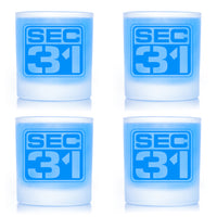 Load image into Gallery viewer, STAR TREK Section 31 Etched Rocks Whiskey Glass, 11oz
