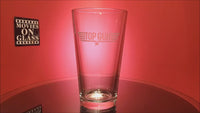Load and play video in Gallery viewer, Top Gun Etched Pint Beer Glass
