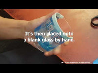 Load and play video in Gallery viewer, Mean Girls Etched Stemless Wine Glass 15oz - w/Quote &quot;You can&#39;t sit with us&quot;
